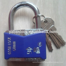 blue color anti-sawing rhombic padlock